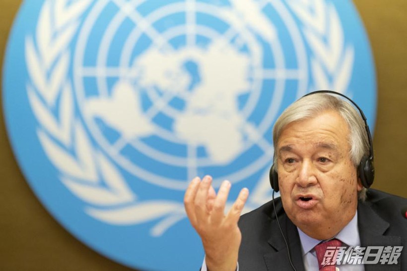 Tổng thư ký Liên Hợp Quốc Antonio Guterres kêu gọi quốc tế giúp đỡ người dân Afghanistan (Ảnh: Toutiao). Tổng thư ký Liên Hợp Quốc Antonio Guterres kêu gọi quốc tế giúp đỡ người dân Afghanistan (Ảnh: Toutiao).