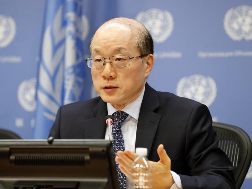 Ông Lưu Kết Nhất, Chủ nhiệm Văn phòng các vấn đề Đài Loan của Trung ương ĐCSTQ và Quốc Vụ viện Trung Quốc (Ảnh: CNS). Ông Lưu Kết Nhất, Chủ nhiệm Văn phòng các vấn đề Đài Loan của Trung ương ĐCSTQ và Quốc Vụ viện Trung Quốc (Ảnh: CNS).