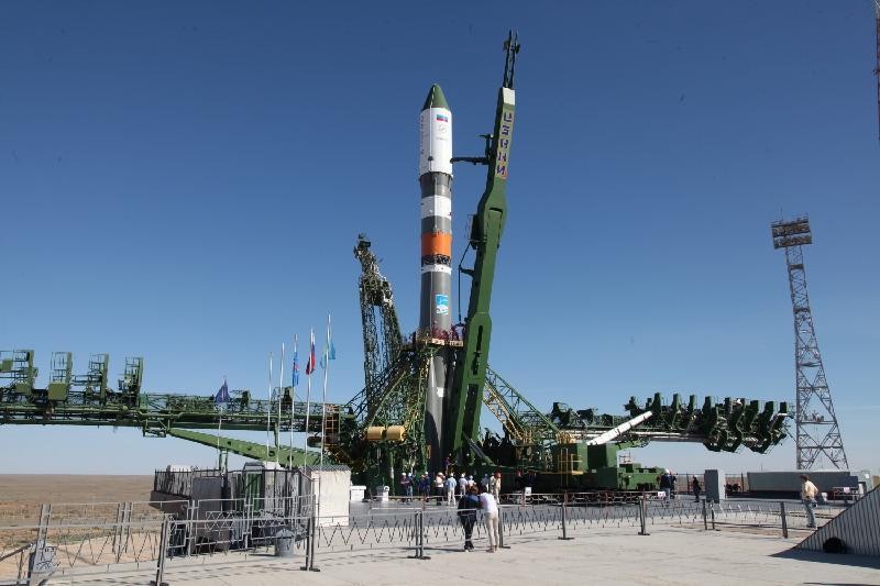 Bãi phóng không gian Baikonur, một mục tiêu quan trọng ở Kazakhstan Nga cần bảo vệ (Ảnh: RIA).