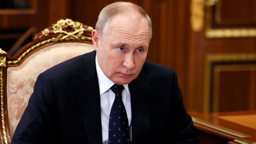 Tổng thống Nga Putin chỉ trích Mỹ đang lợi dụng Ukraine để kiềm chế Nga chứ không quan tâm đến an ninh của Ukraine (Ảnh: Dwnews).