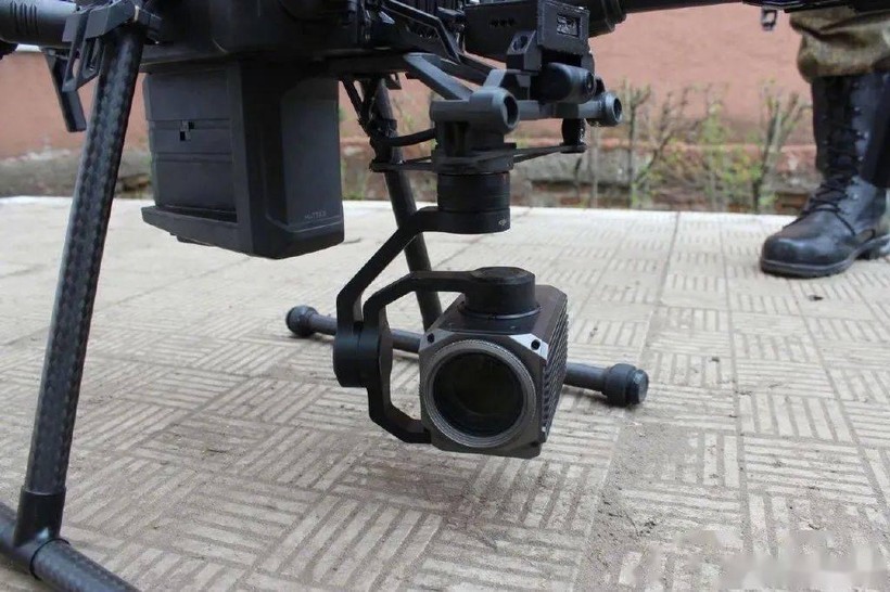 Quân đội Nga thu được UAV DJI của Ukraine lắp thiết bị trinh sát hồng ngoại.