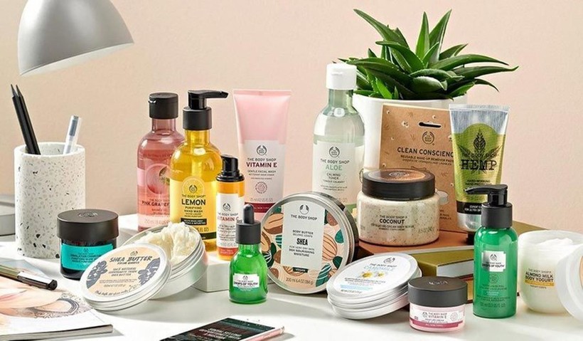 Một số sản phẩm làm từ thực vật của The Body Shop (Ảnh: TBS) cac-san-pham-the-body-shop-6331.jpg
