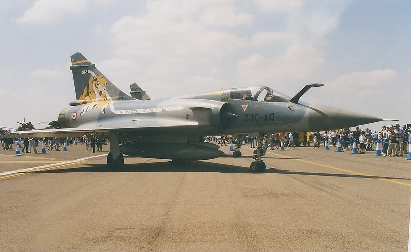 Máy bay Mirage 2000-5 của Pháp (Ảnh: Wiki) Mirage 2000-5F France.jpg