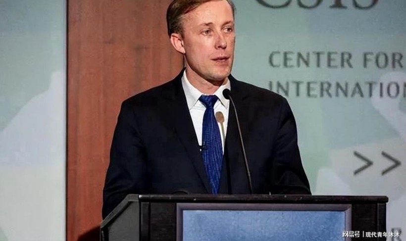 Mr. Sullivan spoke at the Center for Strategic and International Studies on December 5. Photo: NetEasy. Phat bien voi CSIS.jpg