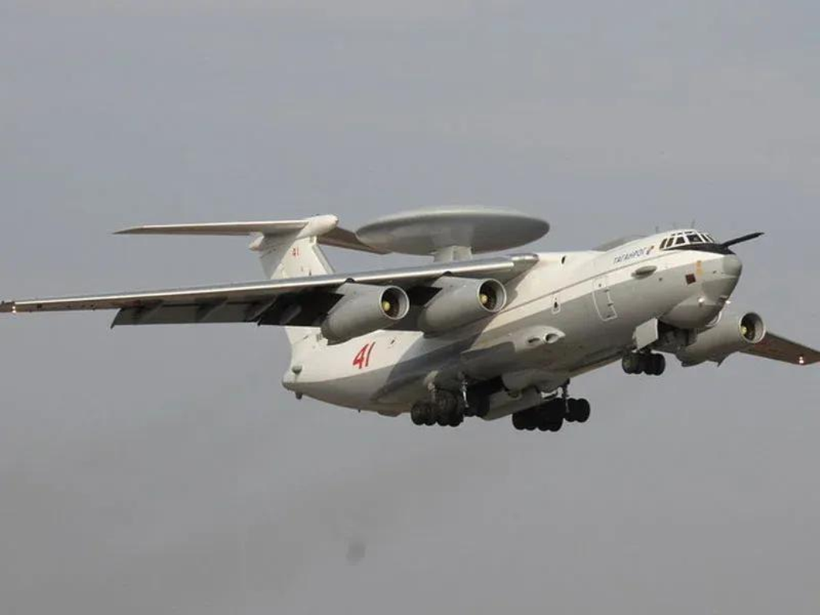 Máy bay cảnh báo sớm A-50U của Nga. Ảnh: QQnews. A-50U Nga.png