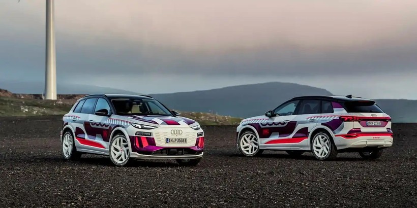 Nguyên mẫu EV Audi Q6 e-tron. Ảnh: Audi Audithethao03.jpg