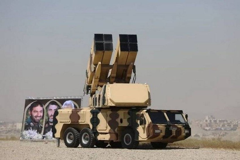 Hệ thống phòng không tầm ngắn 9-Dey do Iran phát triển. Ảnh Army Recognition. 9-dey04-5374.jpg