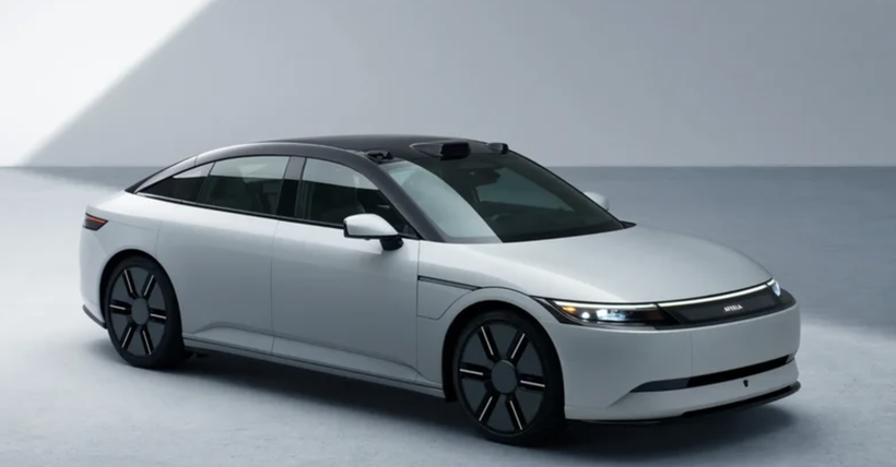 Afeela mẫu xe đầu tiên của liên doanh Sony-Honda. Ảnh: BGR.