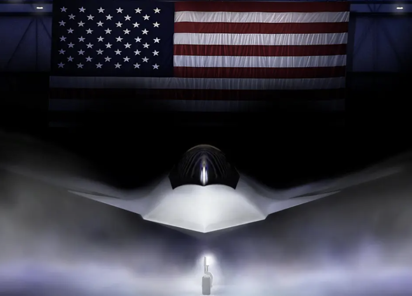 Bản vẽ của máy bay F-47. Ảnh: Interesting Engineering.