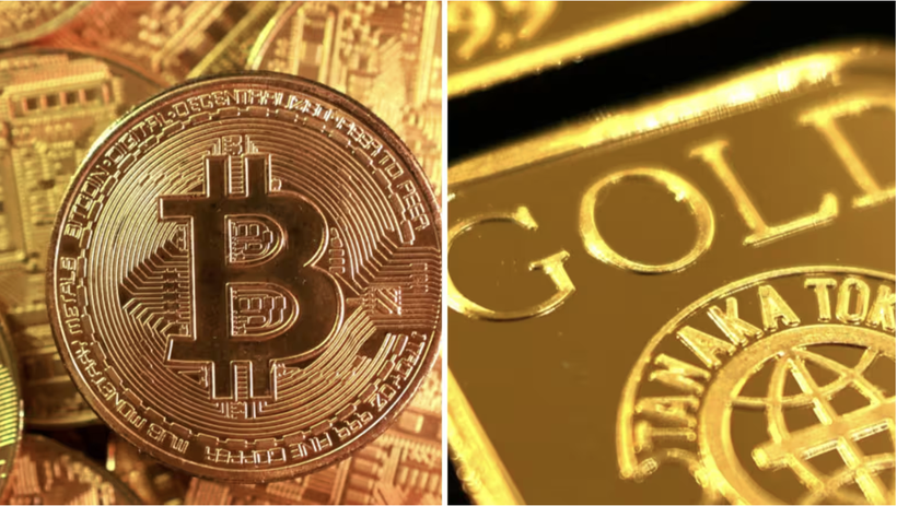 Nhiều chuyên gia đã so sánh bitcoin với vàng dựa trên chức năng lưu trữ giá trị của nó, nhưng những so sánh này hiện đã bị lung lay. Ảnh: Nikkei Asia.