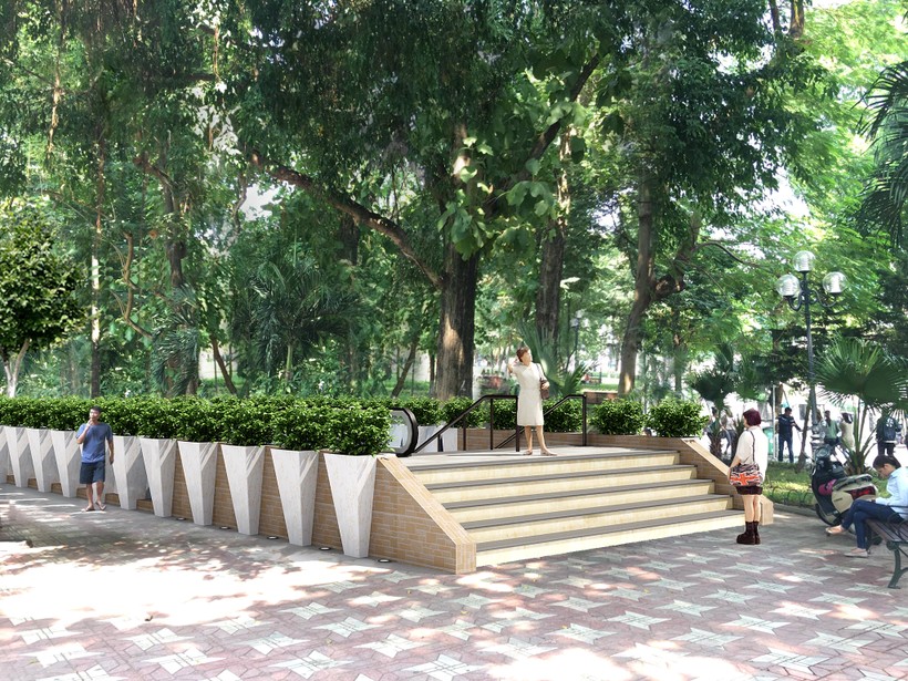 Hà Nội lấy ý kiến người dân về ga tàu điện ngầm cạnh Hồ Gươm ảnh 3 Hà Nội lấy ý kiến người dân về ga tàu điện ngầm cạnh Hồ Gươm ảnh 3