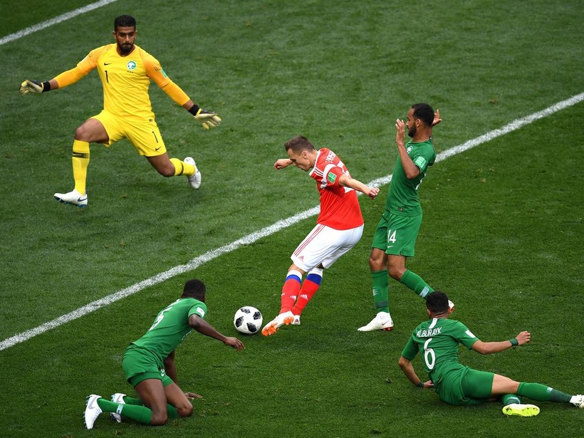 Pha xử lý tinh tế của Chercheslov. Ảnh: Independent