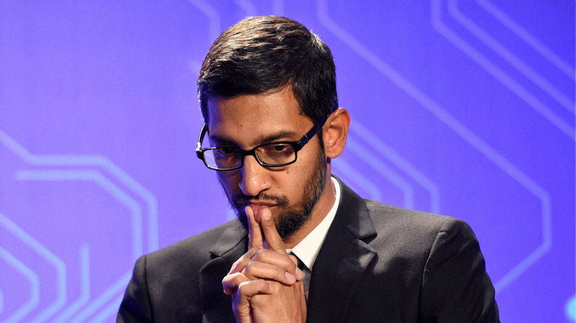 CEO Sundar Pichai đã bị Lầu năm góc yêu cầu làm chứng trong phiên điều trần hồi tháng 9. Ảnh: Business Insider