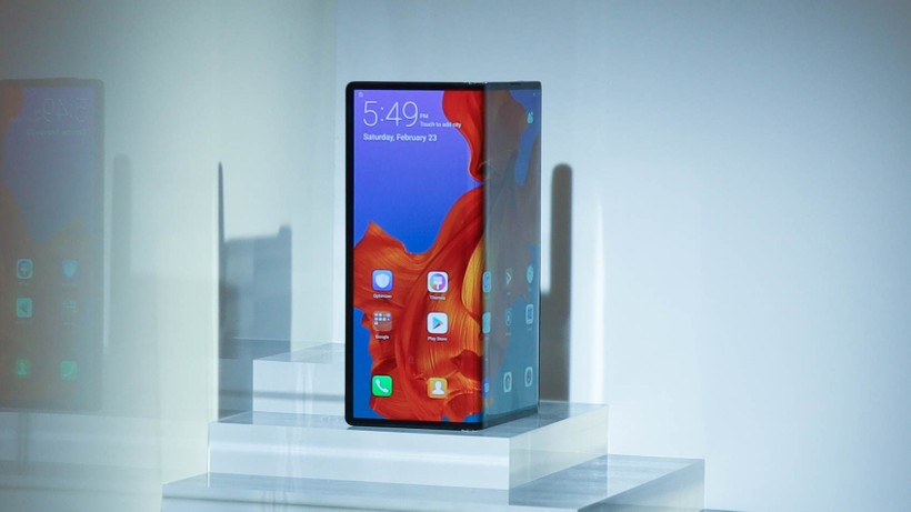 Huawei dự kiến sẽ giới thiệu mẫu smartphone gập, Huawei Mate X trong năm 2019. Ảnh: T3 Huawei dự kiến sẽ giới thiệu mẫu smartphone gập, Huawei Mate X trong năm 2019. Ảnh: T3