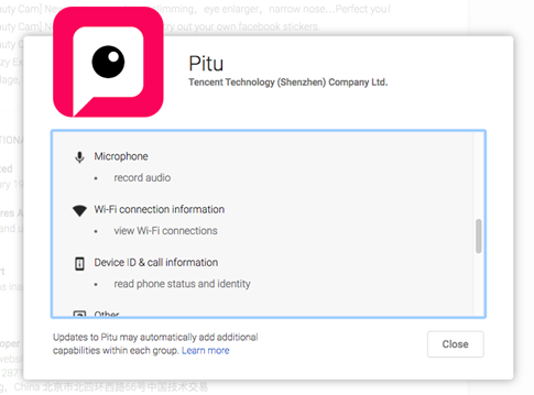 Cảnh giác rò rỉ thông tin cá nhân với ứng dụng hóa trang của Trung Quốc ảnh 1