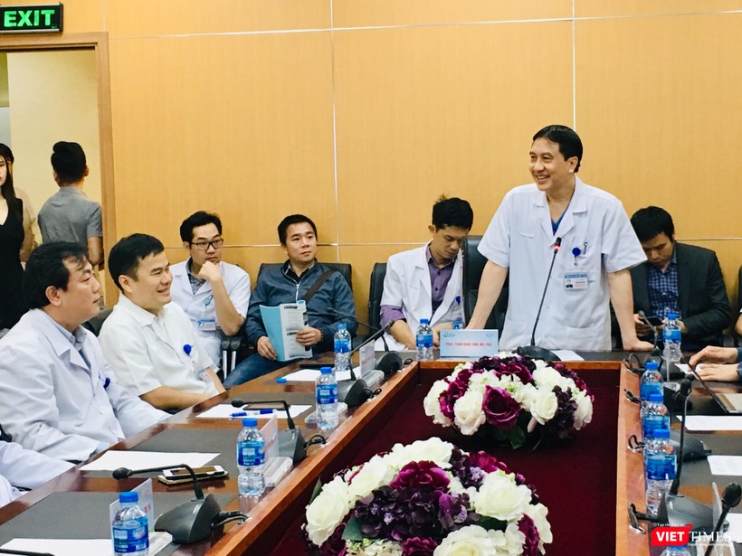 GS. Trịnh Hồng Sơn - Phó Giám đốc Bệnh viện Việt Đức cho biết phẫu thuật chấn thương chỉnh hình là một thương hiệu của Bệnh viện