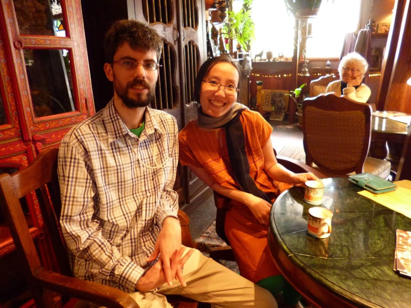 Như Quỳnh de Prelle bên người thân