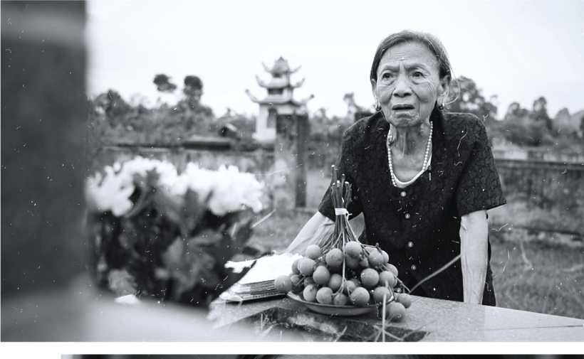 Mẹ Hà Thị Xuân - mẹ của liệt sĩ Bùi Thanh Tuân (ảnh: VTV) Mẹ Hà Thị Xuân - mẹ của liệt sĩ Bùi Thanh Tuân (ảnh: VTV)