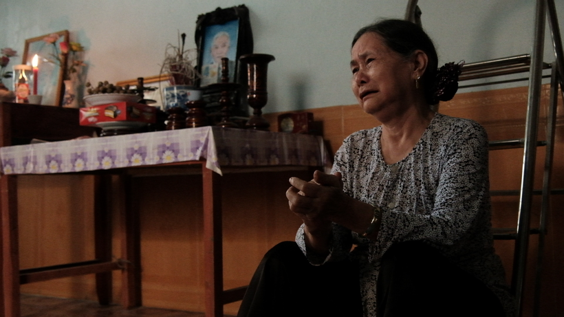 Mẹ Lưu Thị Hinh trong nỗi đau mất con Mẹ Lưu Thị Hinh