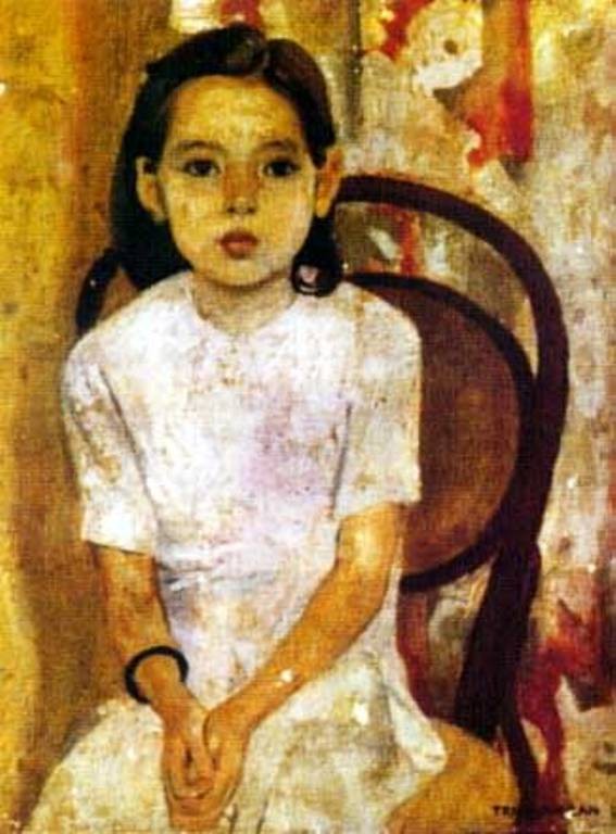 Tranh của họa sĩ Trần Văn Cẩn.