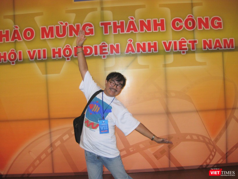 NSND Thế Anh luôn trẻ trung và nghịch ngợm (ảnh: Thanh Hằng)