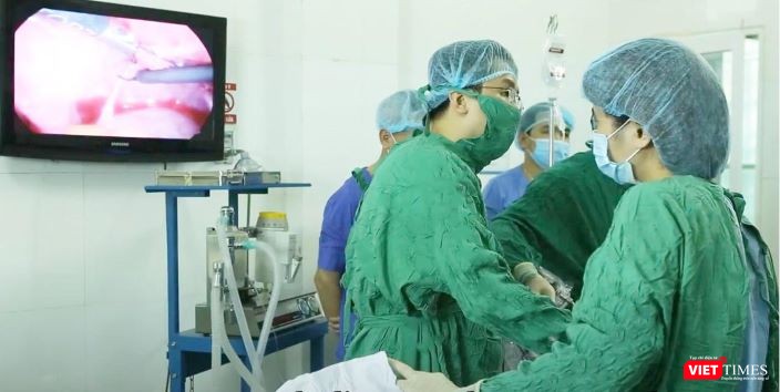 Ca phẫu thuật điều trị hiếm muộn 