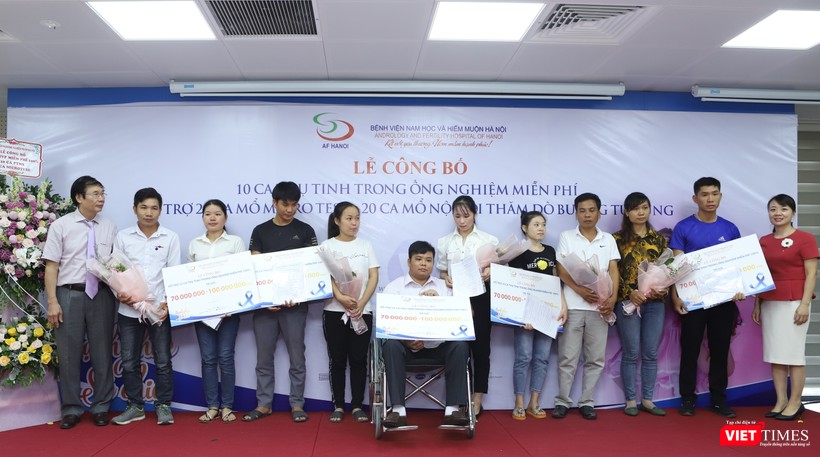 Các gia đình hiếm muộn được nhận quyết định tài trợ toàn bộ việc TTTON