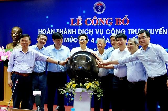 Bộ Y tế hoàn thành Dịch vụ công trực tuyến mức độ 4