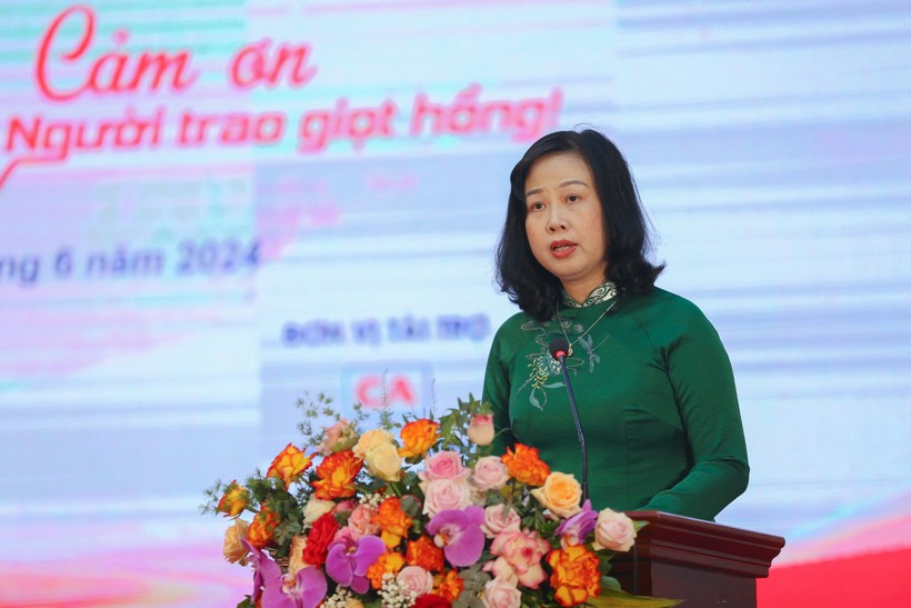 Bộ trưởng Bộ Y tế Đào Hồng Lan, Trưởng Ban Chỉ đạo quốc gia Vận động HMTN IMG_7291.jpeg
