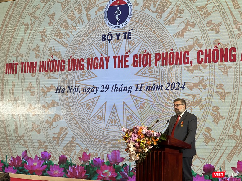 Ông Eamonn Murphy -Giám đốc Chương trình phối hợp của Liên Hợp Quốc về HIV/AIDS khu vực châu Á - Thái Bình Dương và khu vực Đông Âu và Trung Á VT_ Murphay.JPG