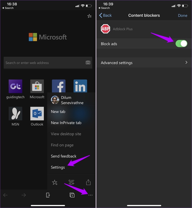 Top 5 trình duyệt tích hợp chặn quảng cáo dành cho iPhone
