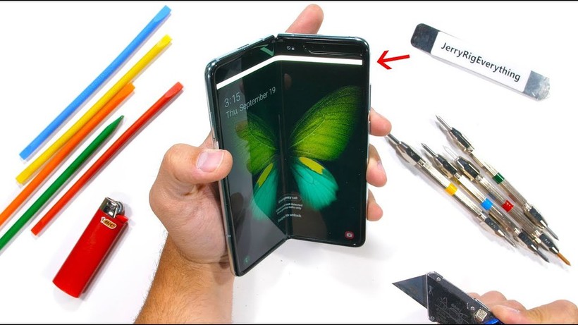 Samsung Galaxy Fold vẫn chưa ổn sau màn thử nghiệm độ bền ảnh 1