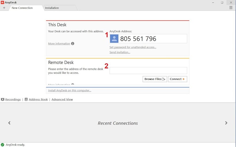 Mở file vừa tải về, chúng ta sẽ thấy 2 mục cơ bản để sử dụng được ngay. 
