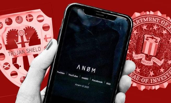 FBI đứng sau ứng dụng ANOM. Ảnh: AFP. FBI đứng sau ứng dụng ANOM. Ảnh: AFP.