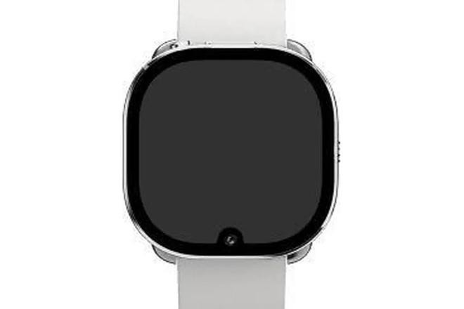 Hình ảnh chiếc smartwatch của Meta bị rò rỉ với thiết kế màn hình "tai thỏ" (Ảnh: Steve Moser). Hình ảnh chiếc smartwatch của Meta bị rò rỉ với thiết kế màn hình "tai thỏ" (Ảnh: Steve Moser).