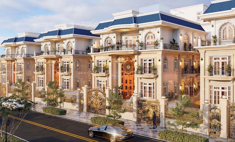 Van Phuc Mansion mang phong cách kiến trúc tân cổ điển sang trọng