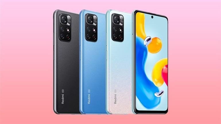 Redmi Note 11S 5G là một trong số ít smartphone hỗ trợ 5G trong phân khúc giá dưới 7 triệu đồng (Ảnh: GizChina). Redmi Note 11S 5G là một trong số ít smartphone hỗ trợ 5G trong phân khúc giá dưới 7 triệu đồng (Ảnh: GizChina).