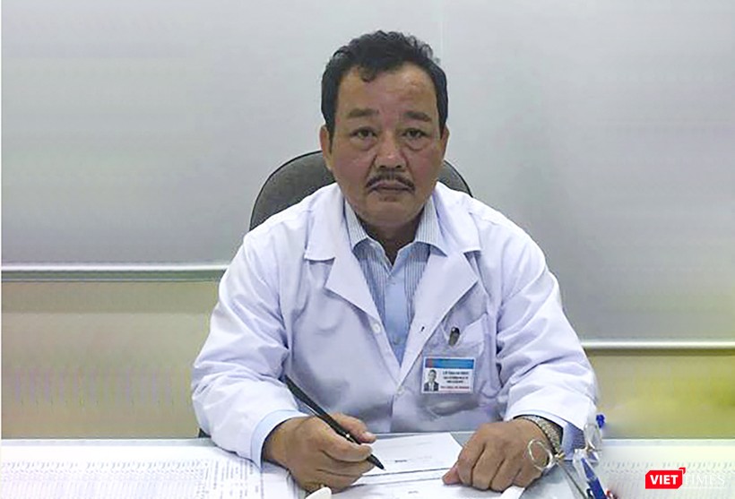 Bác sĩ Lê Thành Phúc – Giám đốc Bệnh viện Phổi Đà Nẵng (ảnh TP)