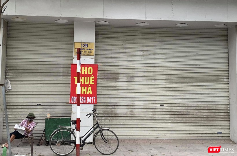Hà Nội: Gần 50% khách thuê trả lại mặt bằng phố vì dịch COVID-19