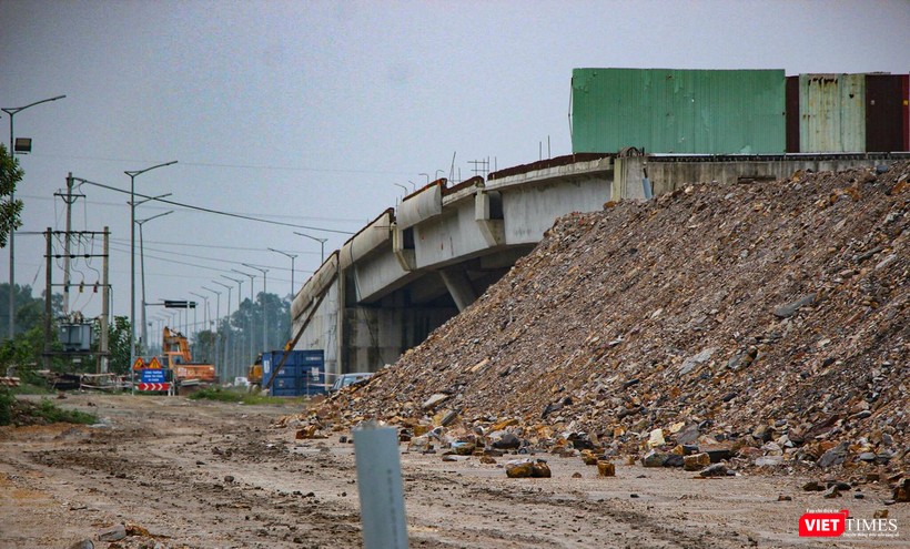 Một góc dự án đường vành đai phía Tây TP Đà Nẵng