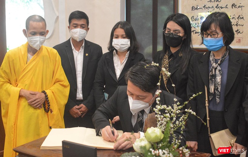 Những dòng cảm xúc viết về vị Đại sư