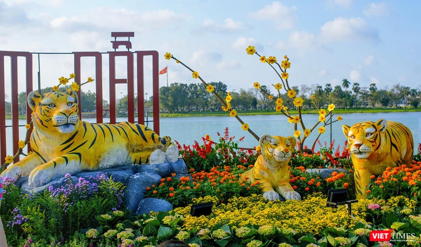 Tiểu cảnh linh vật của năm Nhâm Dần