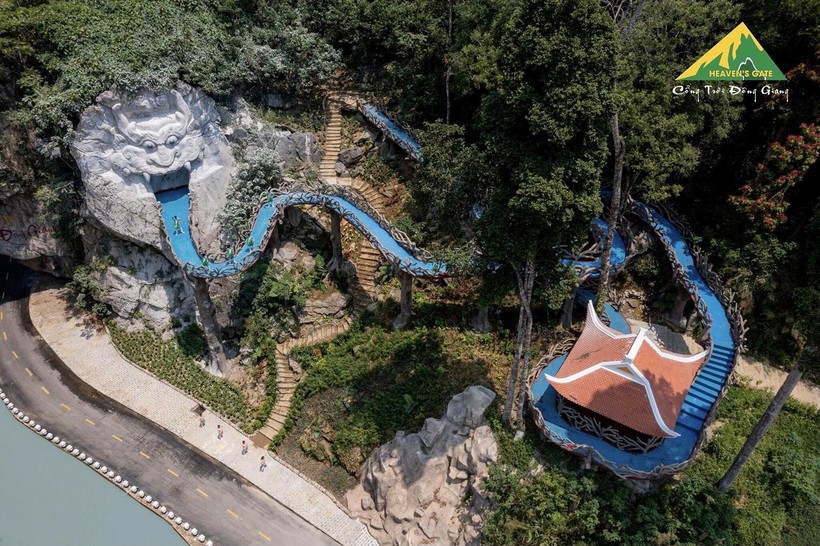 Hang Gợp bây giờ (ảnh khu du lịch Cổng trời Đông Giang)