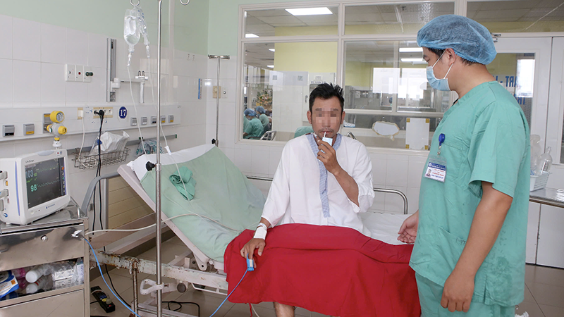 Bệnh nhân Trần Q. (42 tuổi, Đà Nẵng) bình phục sau ca ghép tạng.