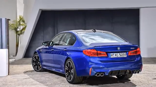 Rò rỉ hình ảnh của BMW M5 2018 ảnh 2 Rò rỉ hình ảnh của BMW M5 2018 ảnh 2