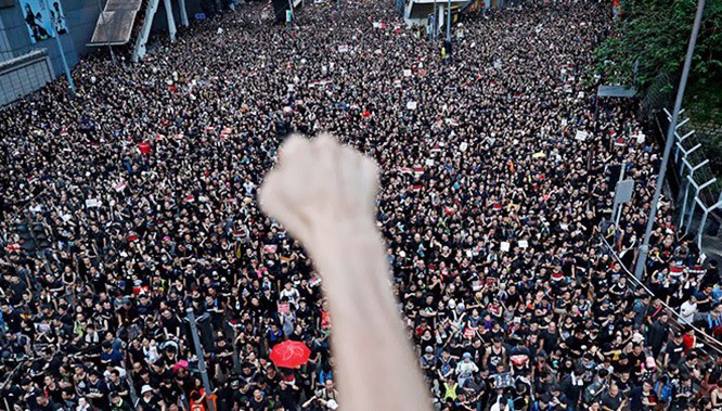 Cuộc biểu tình đã diễn ra suốt nhiều tháng trời ở Hongkong khiến nền kinh tế lớn ở châu Á này gần như ngưng trệ.