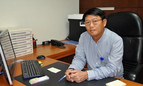 Ông Lương Mạnh Hoàng bày tỏ tham vọng cùng VNPT - Vinaphone giành lại vị trí số một trên thị trường viễn thông, công nghệ thông tin.