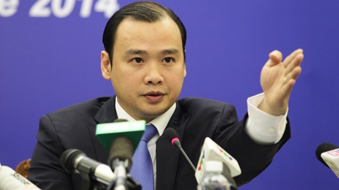 Người phát ngôn Bộ Ngoại giao Việt Nam - ông Lê Hải Bình.