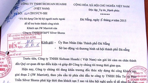 300 lao động Trung Quốc vào Đà Nẵng: Cảnh giác hình thành khu phố Tàu ảnh 2