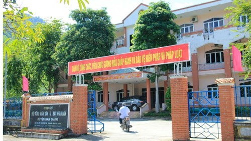 Trụ sở khang trang của huyện nghèo đòi xây trung tâm hành chinh 100 tỉ ảnh 8